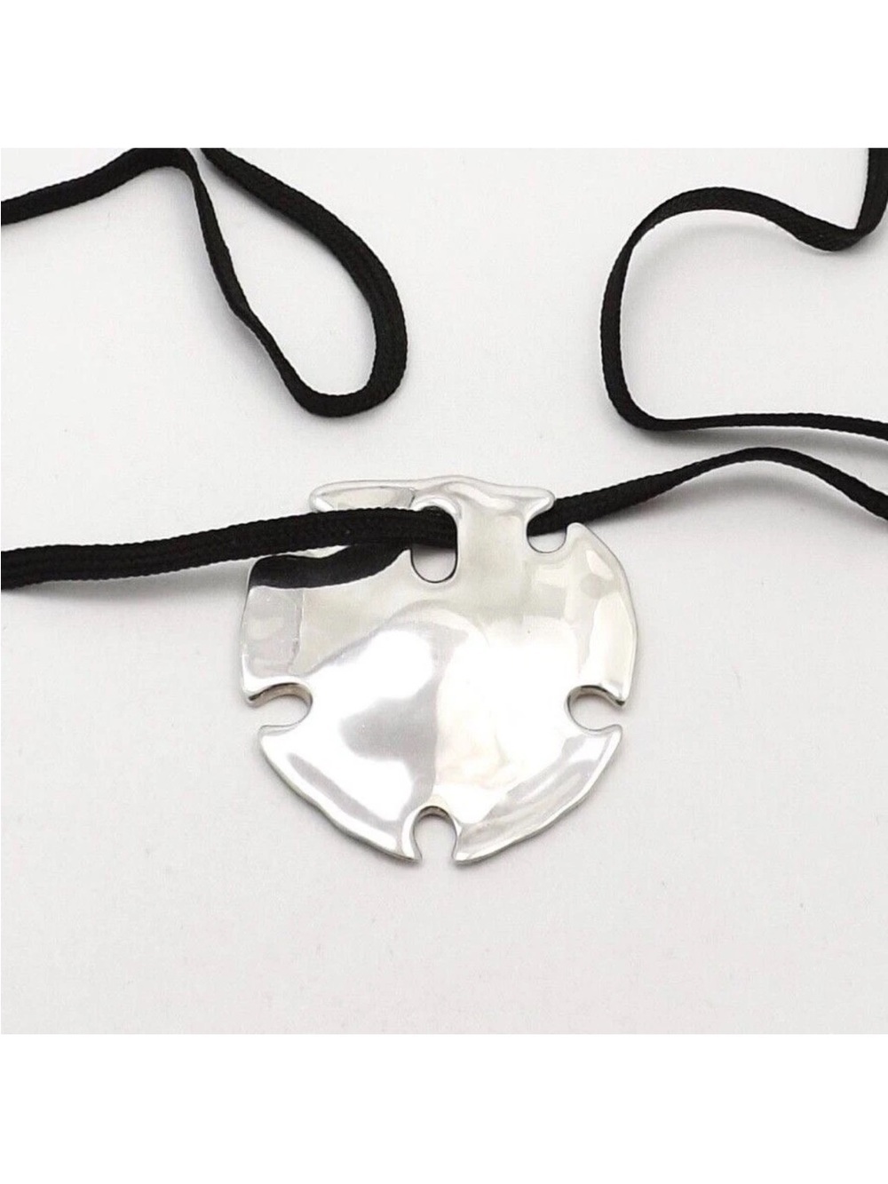 RLM Studios Sterling Silver Sand Dollar Pendant